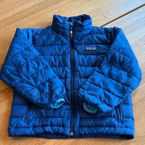 Patagonia Kids Blue Puffer Jacket